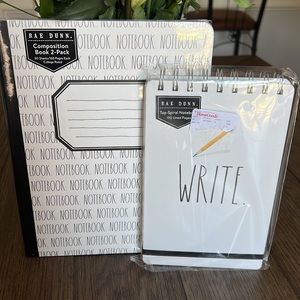 RAE DUNN Notebook 3 Total